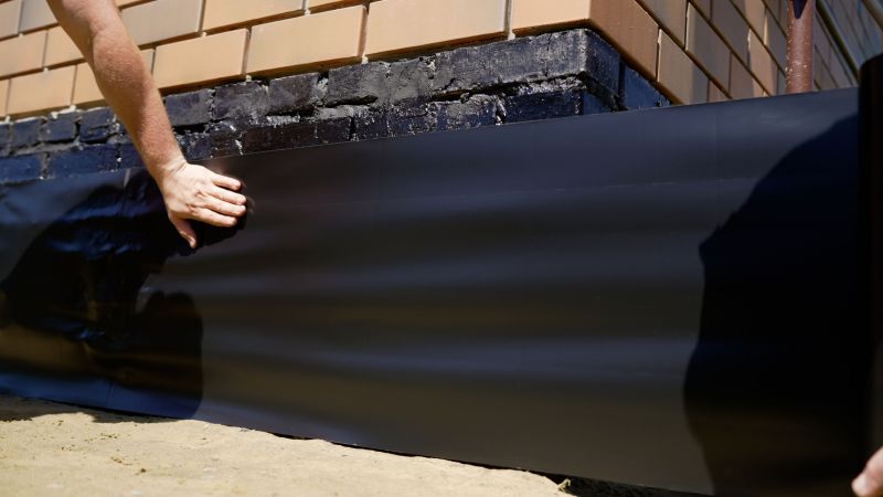 Exterior Waterproofing Application